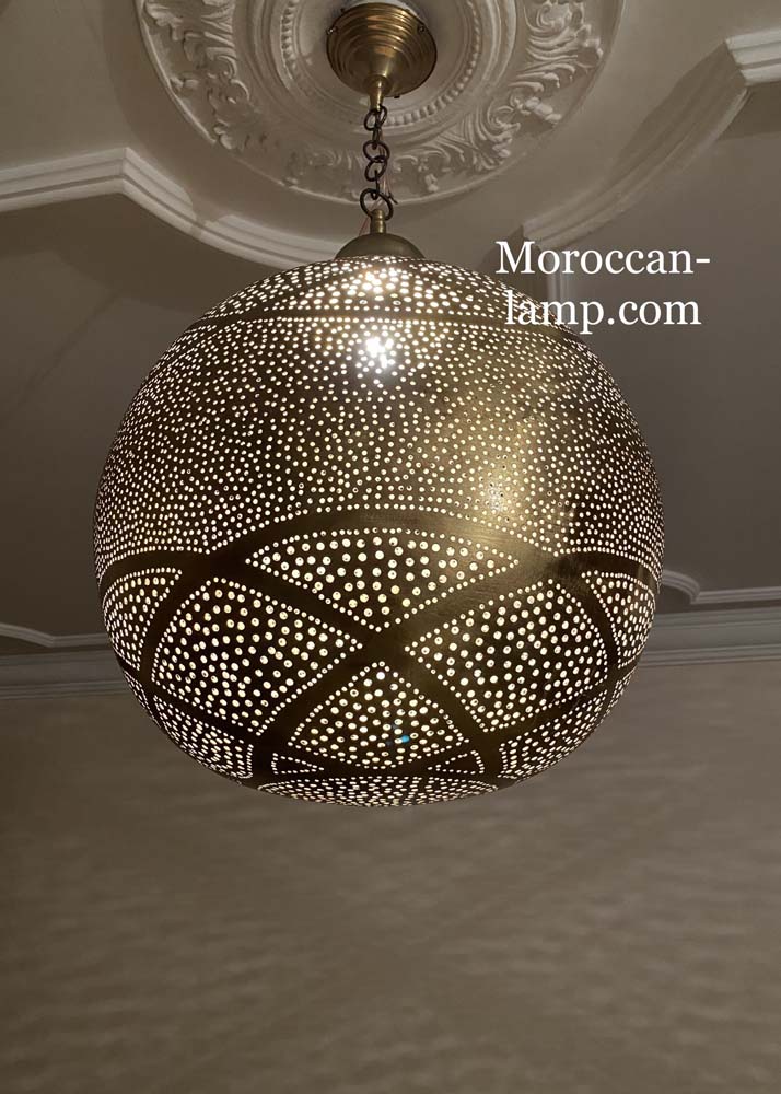 plafond de lampe marocaine